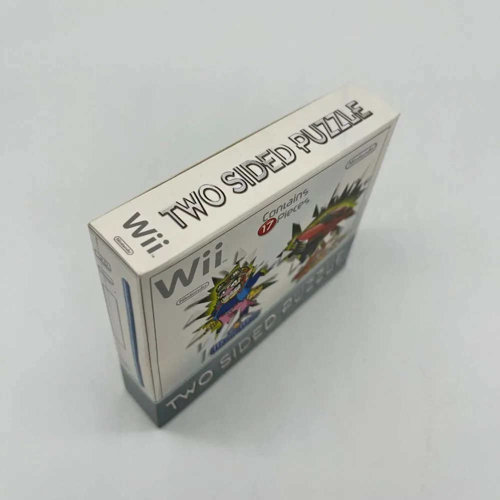Nintendo Wii Two Sided Puzzle 17 pieces Wendy's Kids Meal Prize 2007 NIB